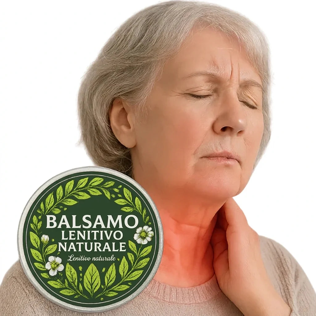 Balsamo lenitivo naturale in confezione bianca
