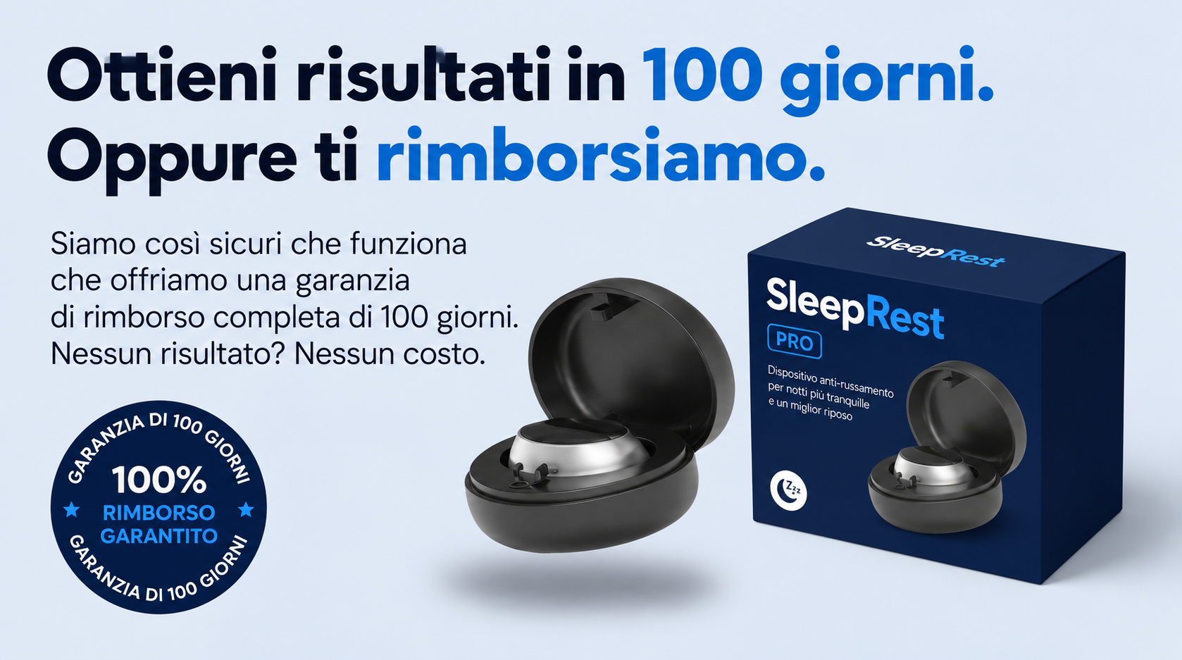 Garanzia di 100 giorni