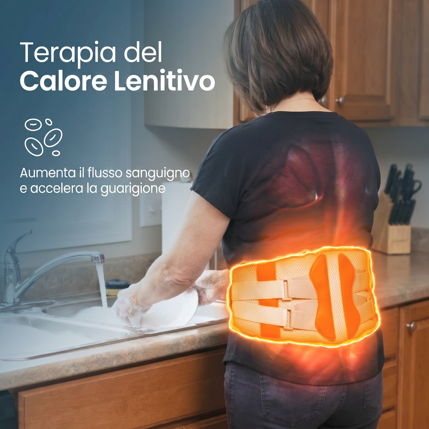 Vertaline LumbaRest support pillow with ergonomic design and soft fabric for lumbar comfort and back pain relief.