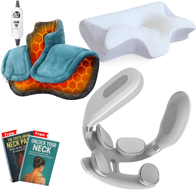 CerviRest + Cuscino cervicale + Fascia riscaldante